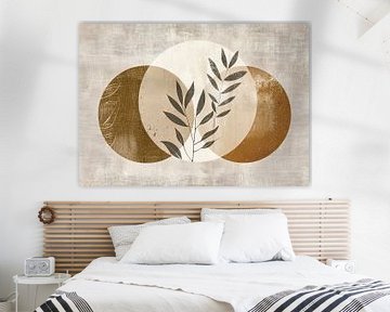 Scandinavian minimalist on linen by Modern Collection