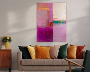 Neon vibes, modern en abstract van Studio Allee