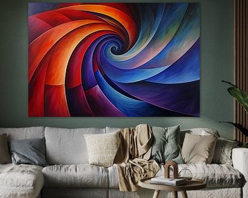 peinture numérique abstraite sur Egon Zitter