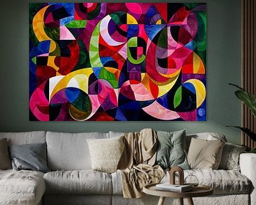 Digitaal abstract beeld