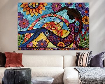 Digitale abstrakte Kunst