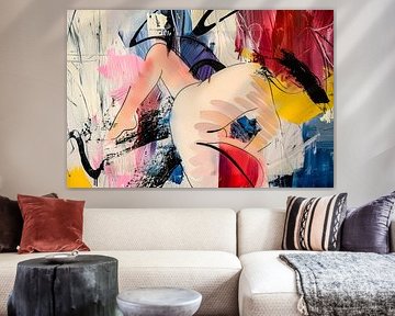Digitaal abstracte kunst