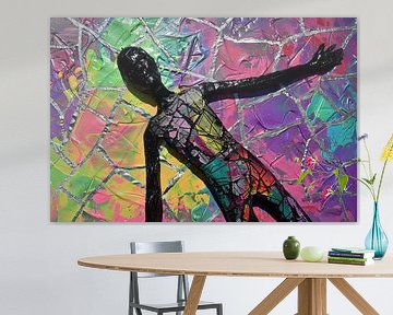 Digitales abstraktes Kunstwerk