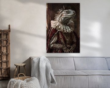 Koninklijke leguaan van Poster Art Shop