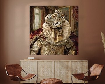Koninklijke leguaan van Poster Art Shop