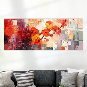 Modern minimalistische Bloem