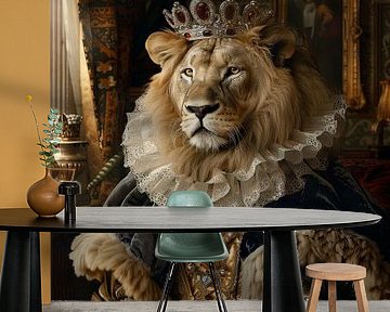 Koninklijke leeuw van Poster Art Shop