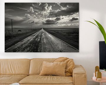Espace infini - Route sur Poster Art Shop