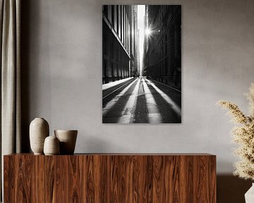 Photographie urbaine en noir et blanc sur Poster Art Shop
