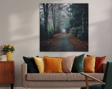 Mystiek boslandschap van Poster Art Shop