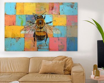 Abstract er Bij van De Mooiste Kunst
