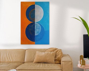 Modern abstract van Kunst Kriebels
