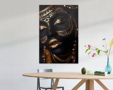 Goldene Göttin von Poster Art Shop