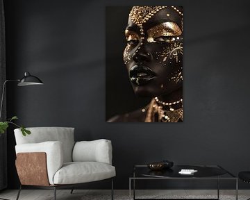 Goldene Göttin von Poster Art Shop