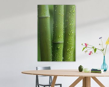 Zen bamboe van Poster Art Shop