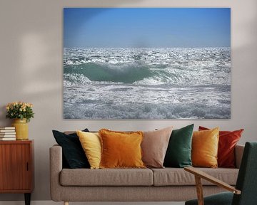 The silvery Indian Ocean by Frank's Awesome Travels