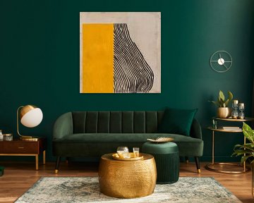 Geometrische lijnen van Poster Art Shop