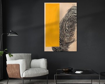 Geometric lines by Poster Art Shop