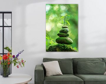 Zen evenwicht van Poster Art Shop