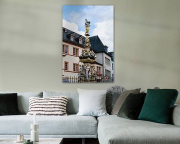 Petrusbrunnen Hauptmarkt Trier