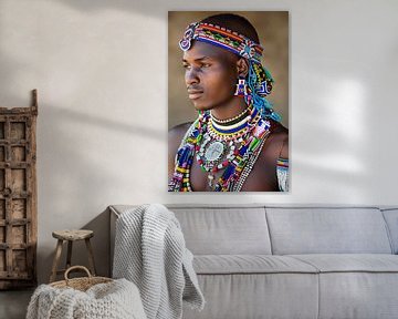 Culturele pracht - Afrika van Poster Art Shop