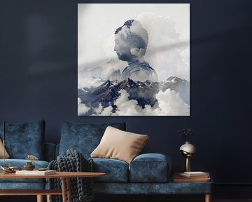 Buddha - Spiritual harmony and peace in art by Poster Art Shop