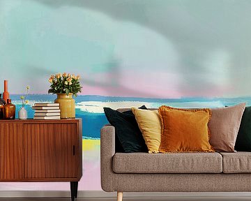 Scandinavisch minimalistisch interieur