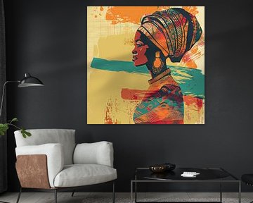 Afro-modernisme van Poster Art Shop