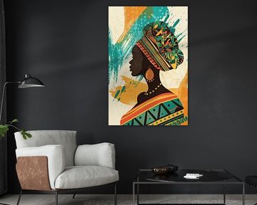 African splendour by Poster Art Shop
