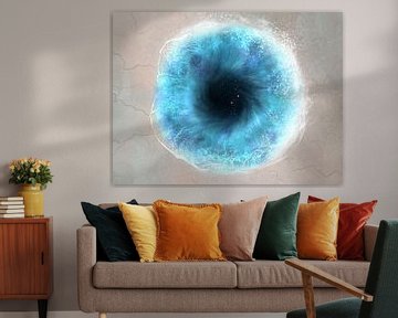 Ocean eye van Marianne Eggink - Fotografie en digitale kunst
