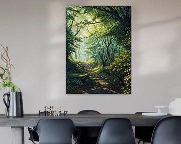 Paysage forestier