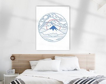 Berg Fuji van Artthree