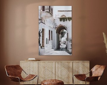 Lindos, the white village on Rhodes by Patrick Vossen