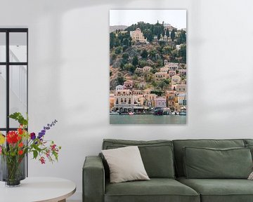 Beautiful view from the other side of Symi by Patrick Vossen