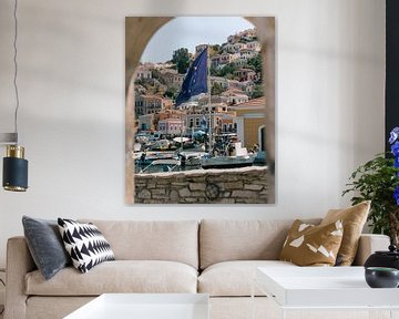View of the island of Symi by Patrick Vossen