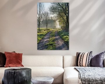 landschap digitaal van Egon Zitter