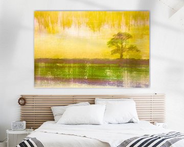 BOOM IN LANDSCHAP  ICM + MEERVOUDIGE BELICHTING
