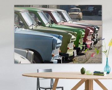 Bunte Trabants in Berlin