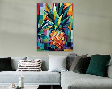 Ananas Abstract van TOAN TRAN