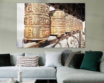 Swayambunath tempel van Richard Wareham