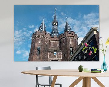 Zwolle Nederland Sassenpoort. van Richard Wareham