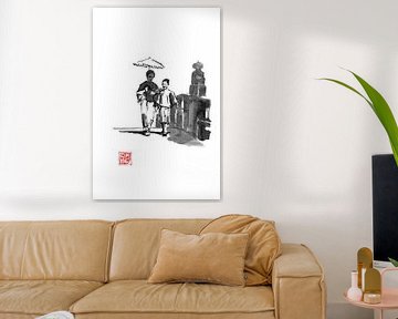 spaziergang in edo von Péchane Sumie