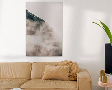 Misty mystique of Norwegian mountains