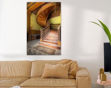 Amazing Staircase in an Abandoned Castle