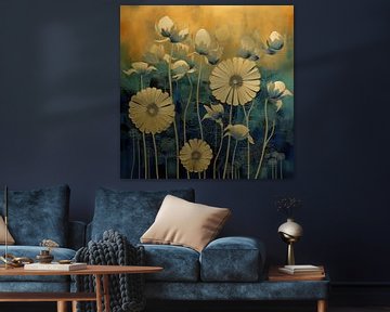 Bloemen abstract van Bert Nijholt