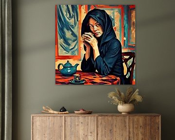 De vrouw in het theehuis van Gert-Jan Siesling