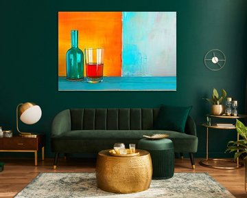 colourful alcohol glass by PixelPrestige