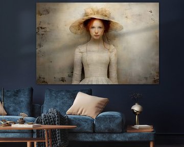 Girl with hat