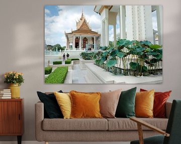 Silver Temple Phnom Penh van Richard Wareham