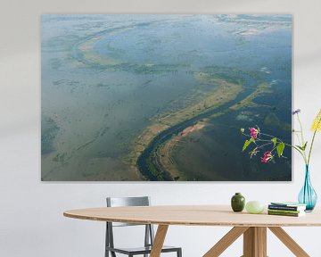 Overstromingen Cambodja van Richard Wareham